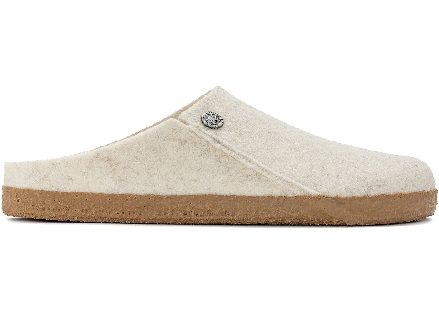 Birkenstock Zermatt Shearling Clog Wool Felt Ecru