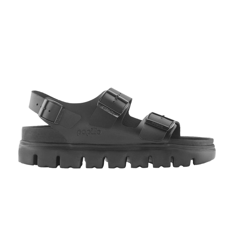 Birkenstock Wmns Milano Chunky Leather 'Black'