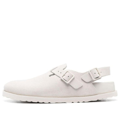 Birkenstock 1774 III Tokyo Suede Leather Narrow Fit Sandals 'Bone'
