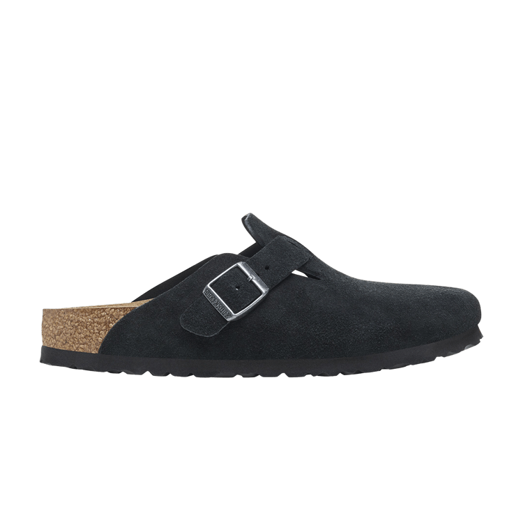 Birkenstock Boston Suede 'Black'