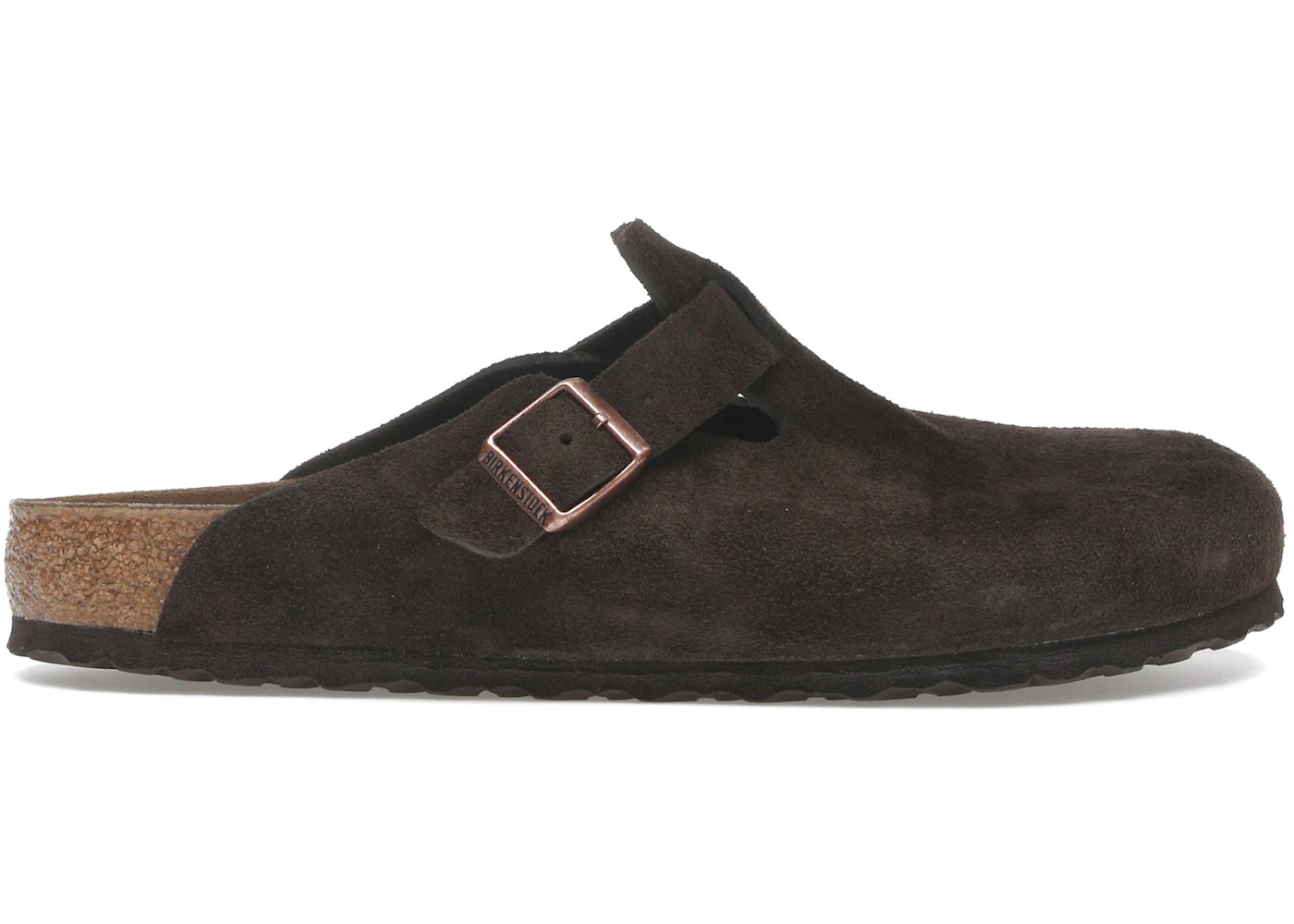 Birkenstock Boston Suede Mocca