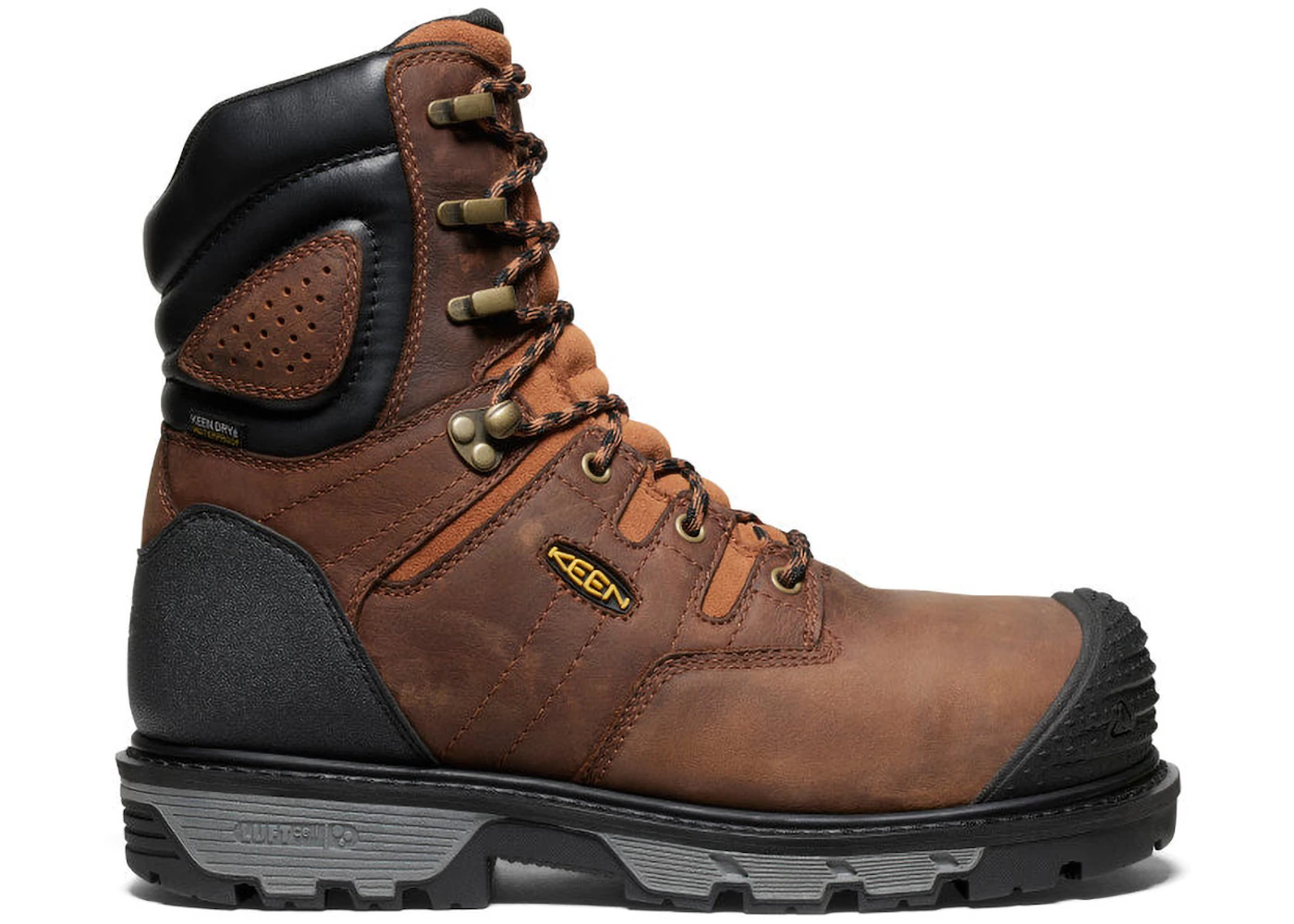 Keen Camden 8" Insulated Waterproof Boot Leather Brown/Black