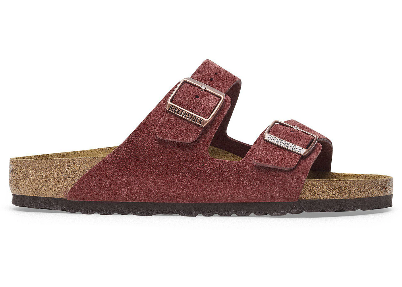 Birkenstock Arizona Suede Leather Zinfandel