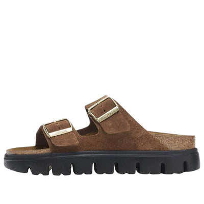 Birkenstock Arizona Chunky Suede Leather 'Dark Tea Black'