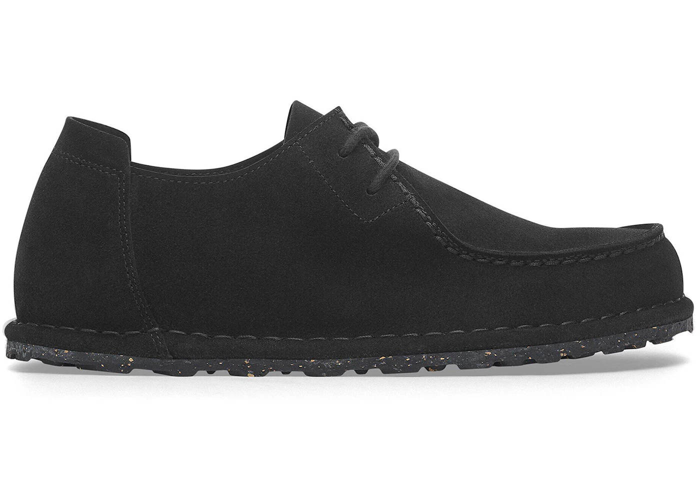 Birkenstock Utti Lace Suede Leather Black