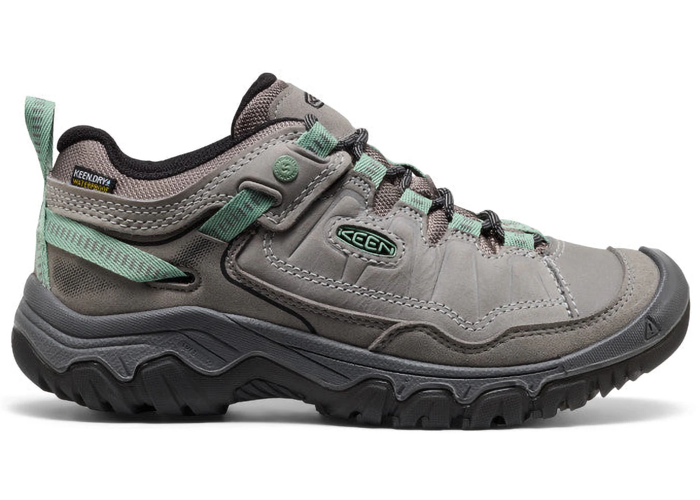 Keen Targhee IV Waterproof Hiking Shoe Alloy Granite Green (Women's)