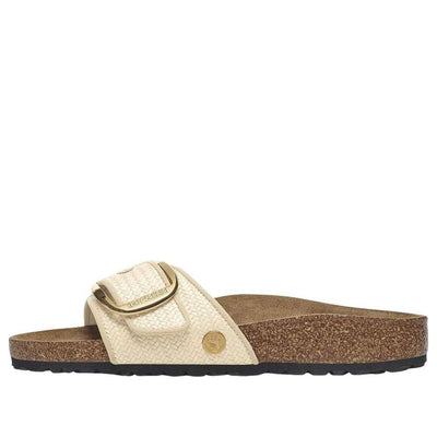 (WMNS) Birkenstock Madrid Big Buckle Raffia 'Raffia Naturale'