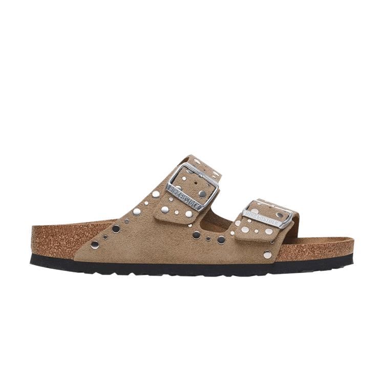Birkenstock Wmns Arizona Rivet Suede Narrow 'Taupe'
