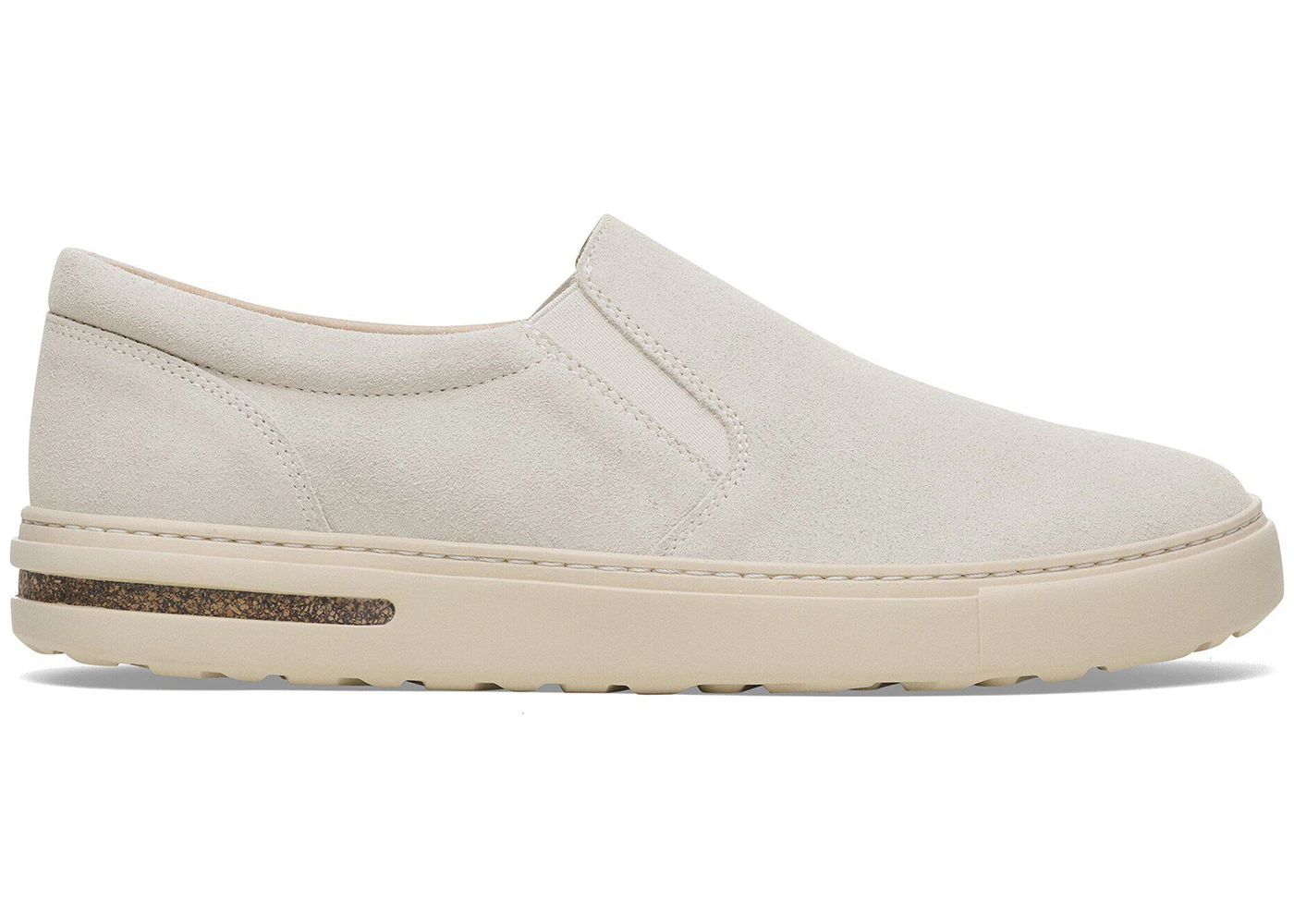 Birkenstock Oswego Suede Leather Antique White