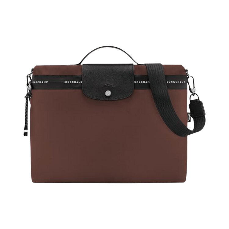Longchamp Le Pliage Energy Briefcase 'Cocoa'