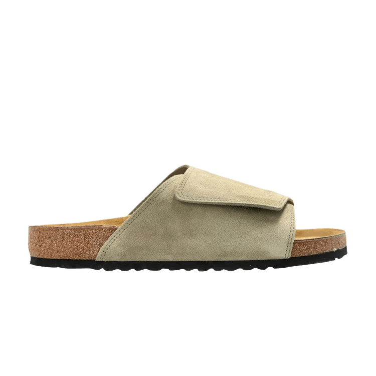 Birkenstock Solana Suede Leather Sandal 'Faded Khaki'