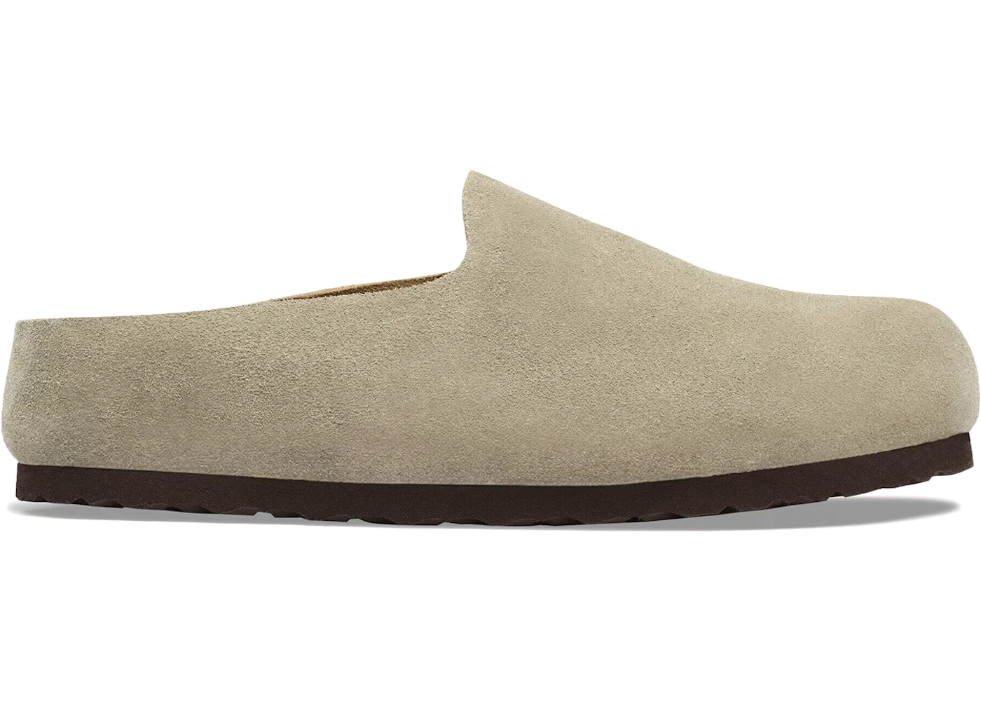Birkenstock Amsterdam Wrapped Suede Leather Taupe