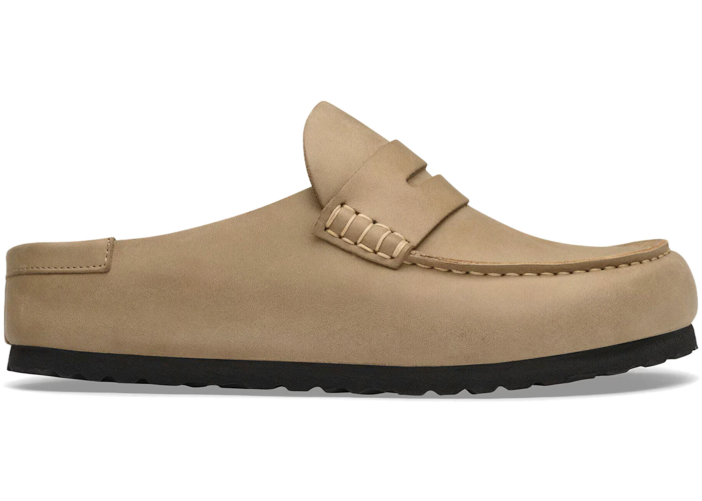 Birkenstock Naples Wrapped Oiled Leather Tobacco Brown
