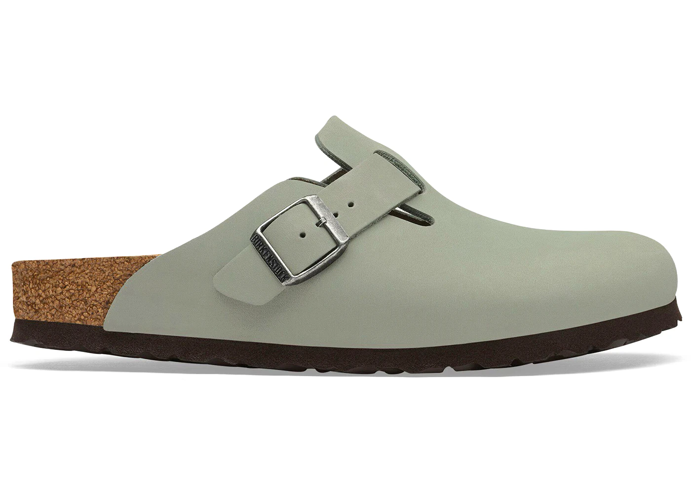 Birkenstock Boston Oiled Leather Pure Sage