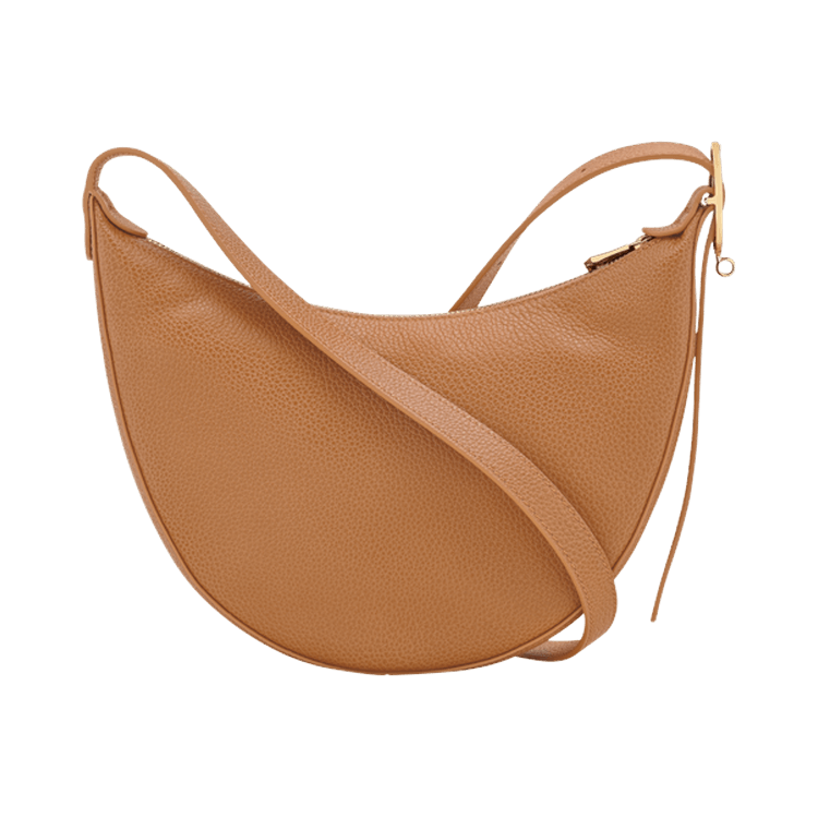 Longchamp Le Foulonné S Crossbody Bag 'Pecan'