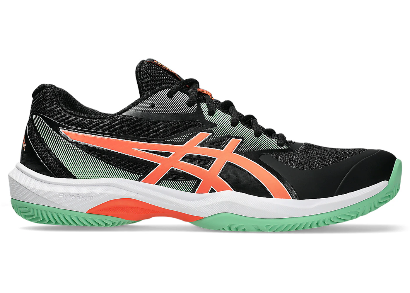 ASICS Game FF Padel Black Vivid Coral