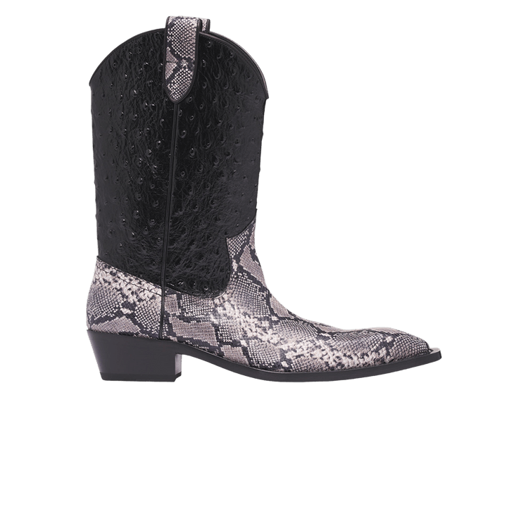 Martine Rose Cowboy Boot 'Grey'