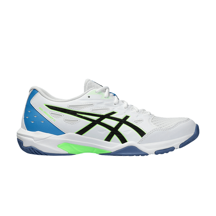 Asics Gel Rocket 11 'White Blue Lime'
