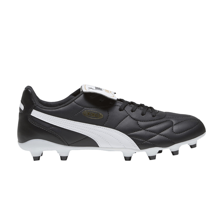 Puma King Top FG AG 'Black White'
