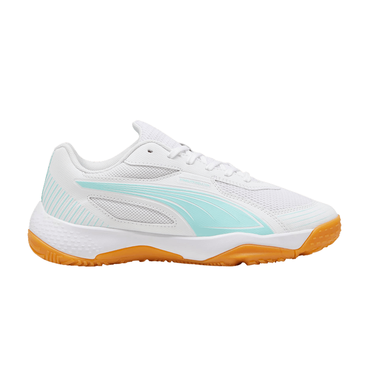 Puma Solarflash 3 Big Kid 'White Electric Peppermint'