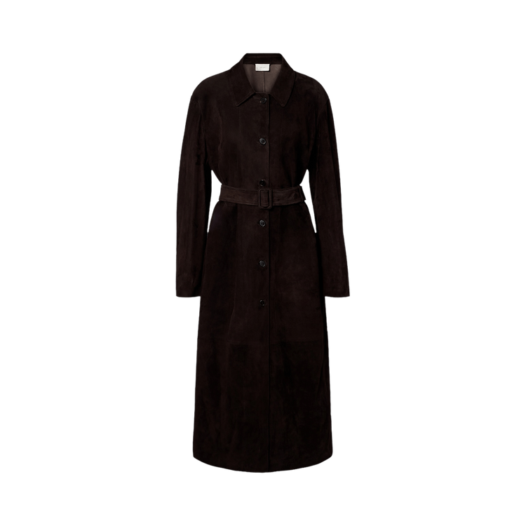 The Row Kendra Coat 'Chestnut Brown'