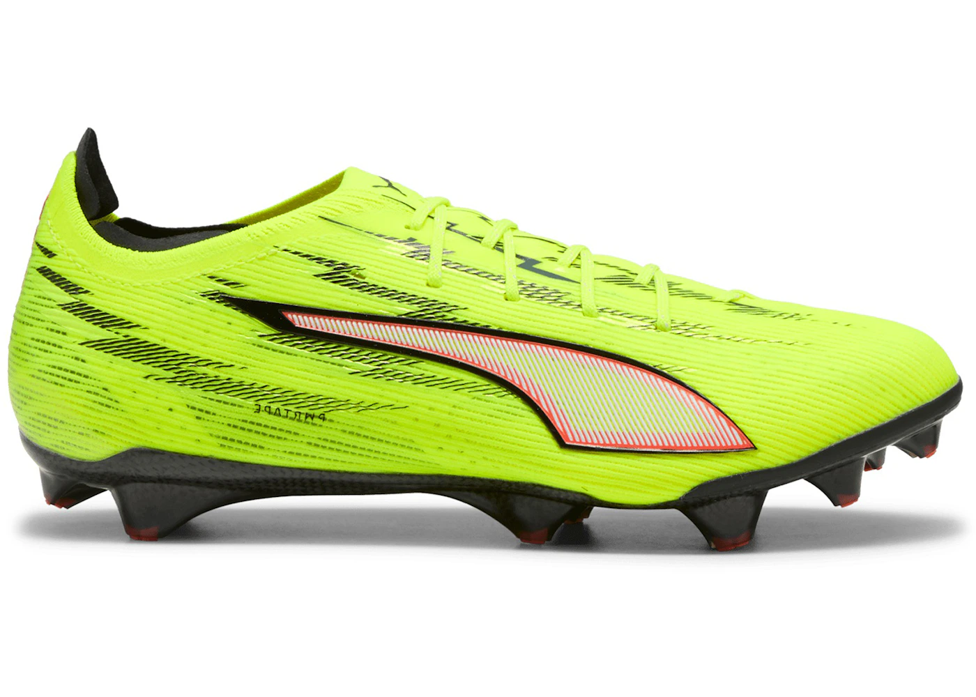 Puma Ultra 6 Carbon FG Yellow Alert Black Glowing Red Lime Squeeze