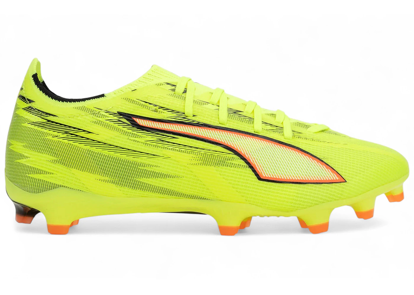 Puma Ultra 6 Match FG/AG Yellow Alert Black Glowing Red Lime Squeeze