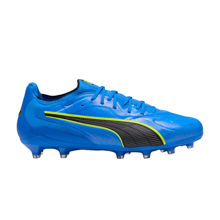 Puma King 20 Ultimate Firm/Artificial Ground 'Ultra Blue Lime Squeeze'
