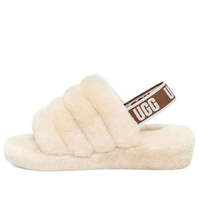 (WMNS) UGG Fluff Yeah Slide 'Natural'