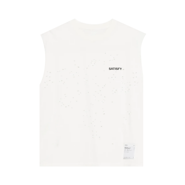 SATISFY Mothtech Muscle Tee 'Aged Grey'