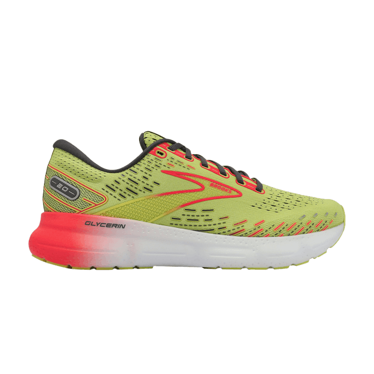 Brooks Glycerin 20 'Lime Red Ebony'