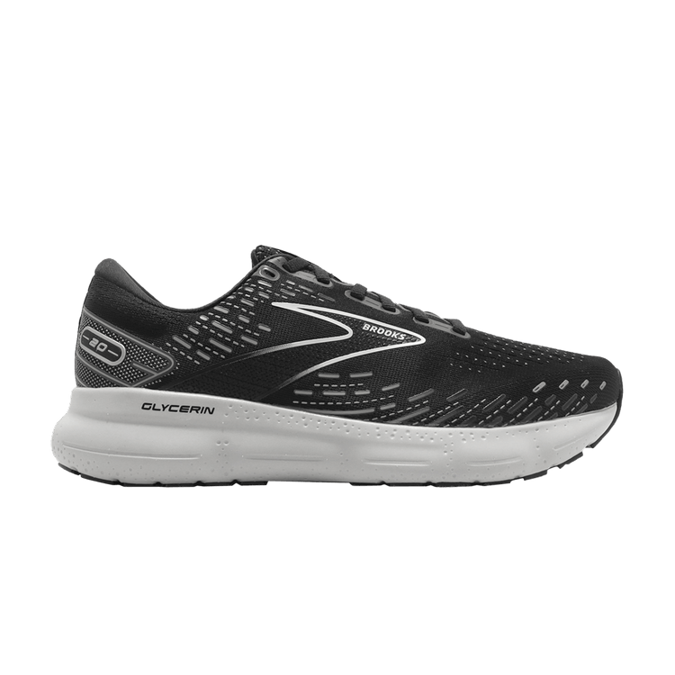 Brooks Glycerin 20 2E Wide 'Black Alloy'