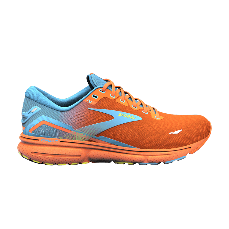 Brooks Ghost 15 'Orange Blue'