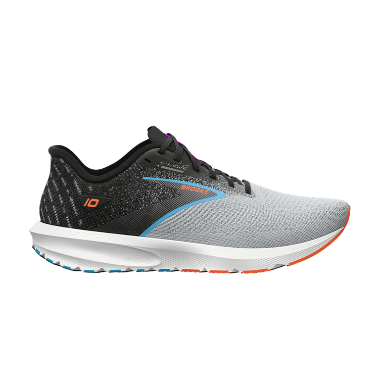 Brooks Launch 10 'Black Grey Orange'