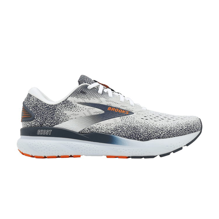 Brooks Ghost 16 'White Peacoat Orange'