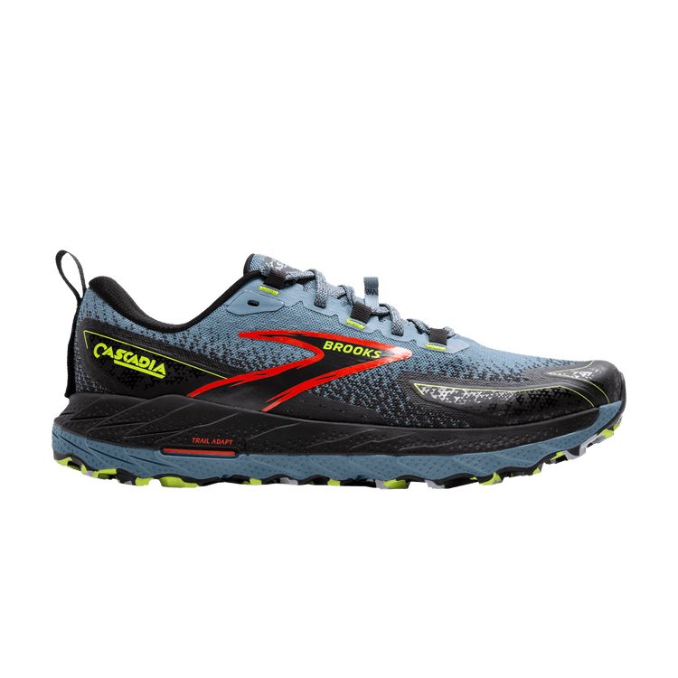 Brooks Cascadia 18 'Citadel Ebony Lime'