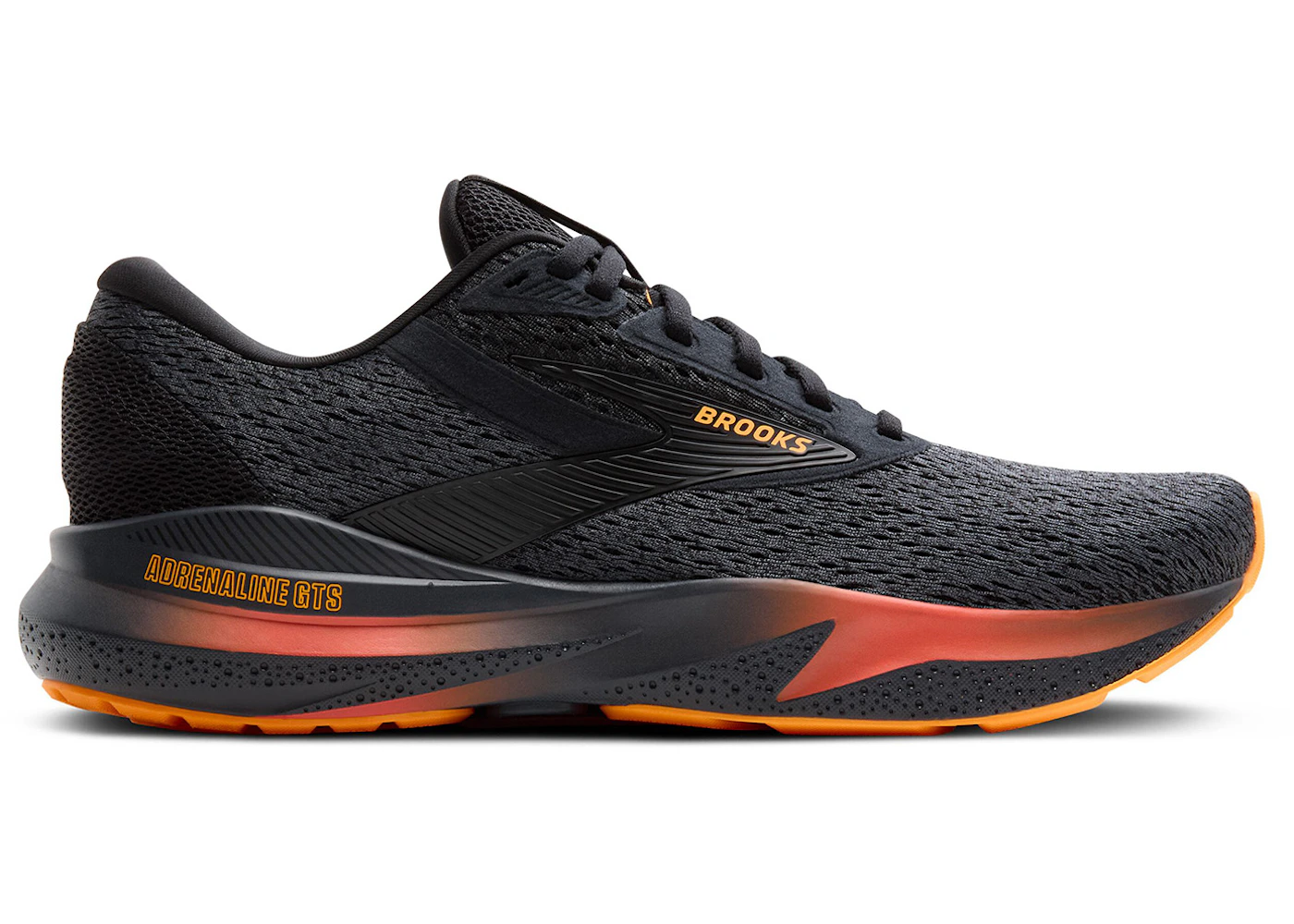 Brooks Adrenaline GTS 24 Black Ebony Burnt Sienna