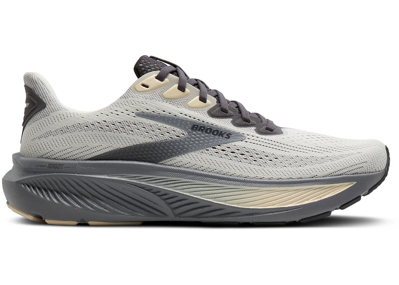 Brooks Ghost 17 Vaporous Grey Primer Sand