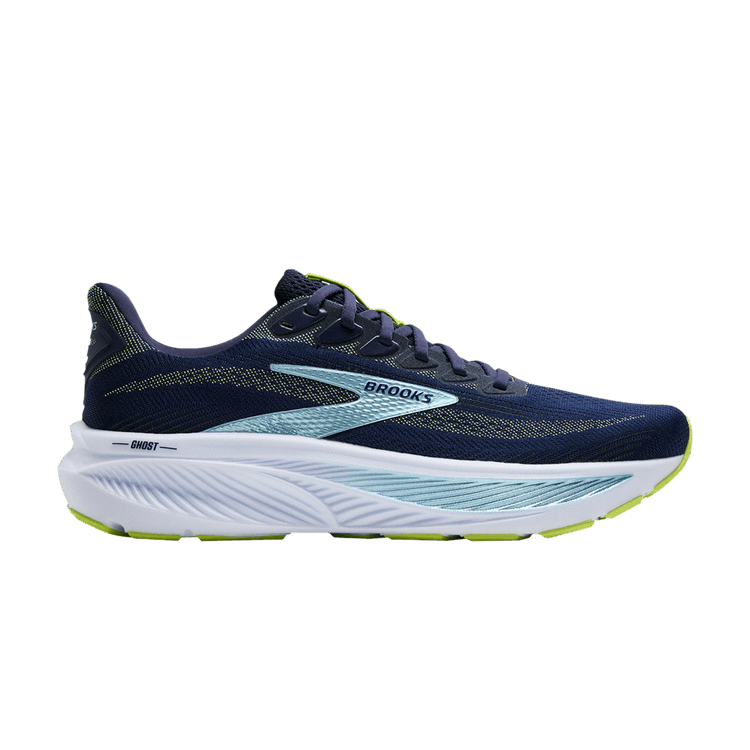Brooks Ghost 17 'Peacoat Lime Blue'
