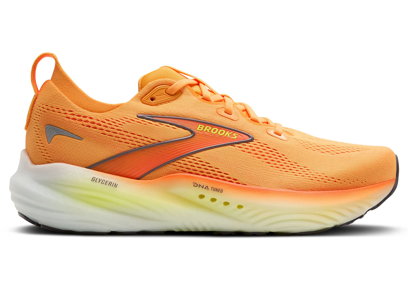 Brooks Glycerin 22 Orange Nightlife White