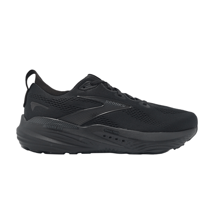 Brooks Glycerin GTS 22 2E Wide 'Black Ebony'