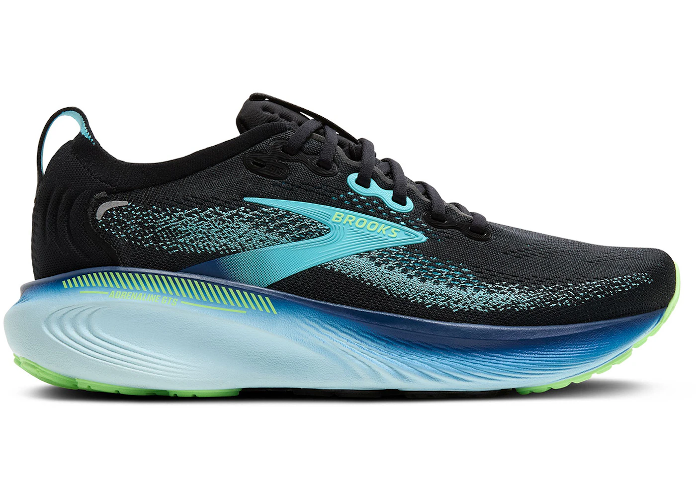 Brooks Adrenaline GTS 25 Black Ipanema Mint