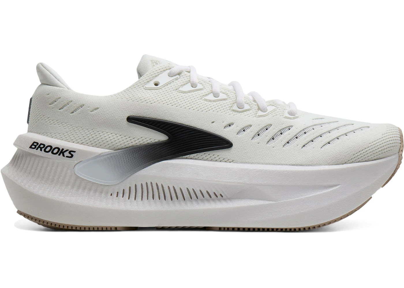 Brooks Glycerin Max 2 White Black Chateau Gray