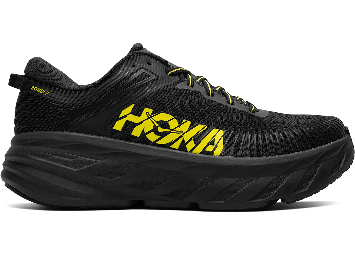 Hoka One One Bondi 7 Black Citrus