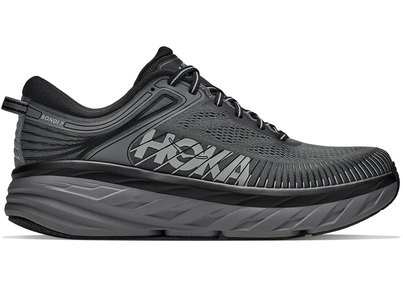 Hoka One One Bondi 7 Outer Orbit Satellite Grey