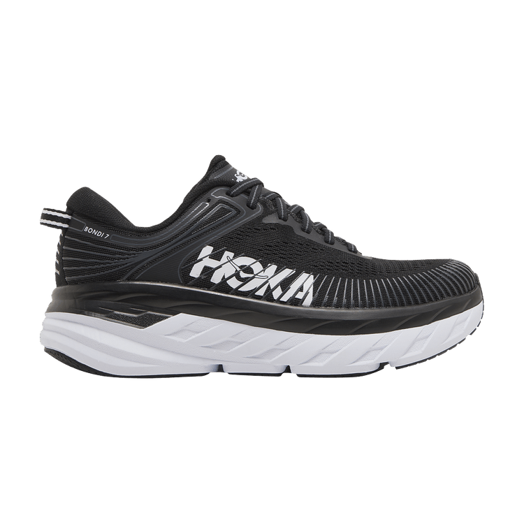 HOKA Wmns Bondi 7 'Black White'