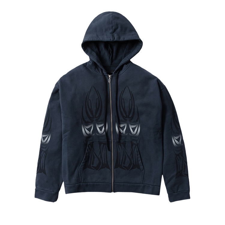 Who Decides War Winged Zip Up 'Coal'