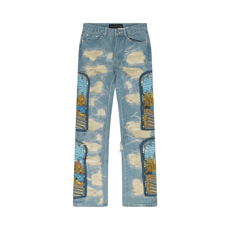 Who Decides War Stained Glass Denim 'Blue'