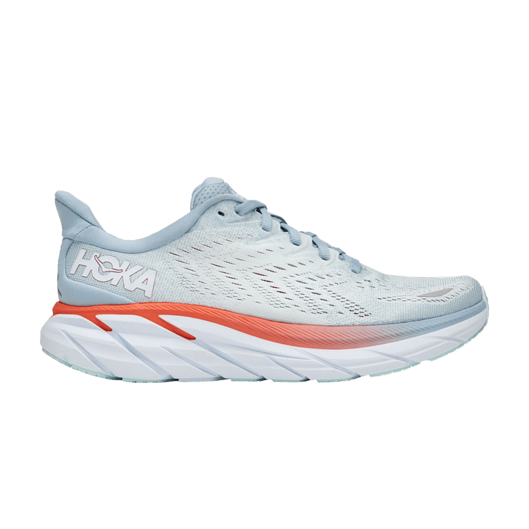 HOKA Wmns Clifton 8 Wide 'Blue Fog Plein Air'