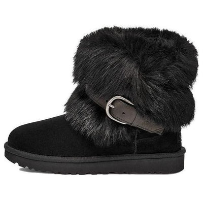 (WMNS) UGG Classic Buckle Mini 'Black'